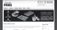 Desktop Screenshot of carlsonpans.com